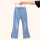 thumbnail image 3 of Spring Autumn Children Jeans  Girls Cotton Print Splice Stretch Denim Pants Korean Teenage TrousersWear Kids ClothingDenimRipped, 3 of 6