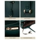 thumbnail image 4 of Bolsa para portátil LOVEVOOK de 17.3 pulgadas para mujer, piel impermeable, verde azulado, 4 of 7