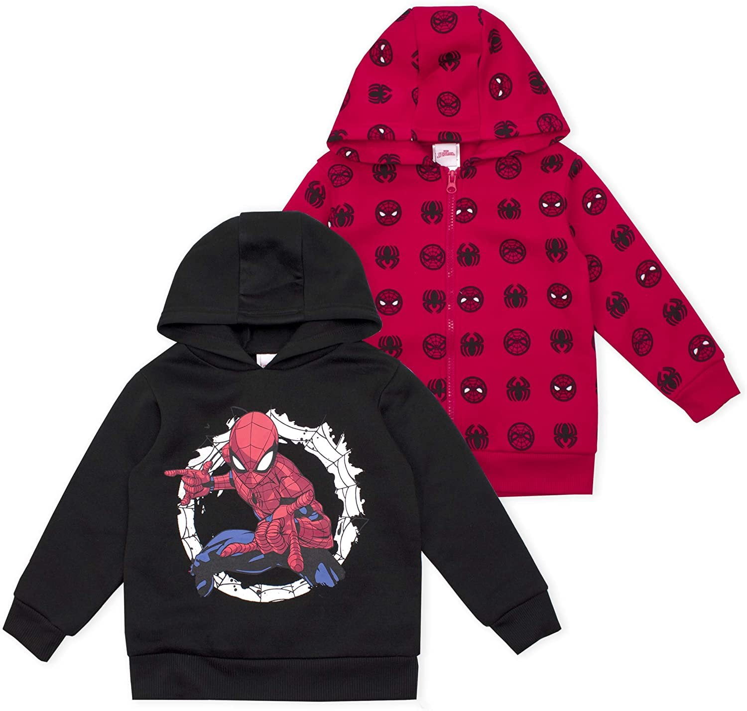 red marvel hoodie
