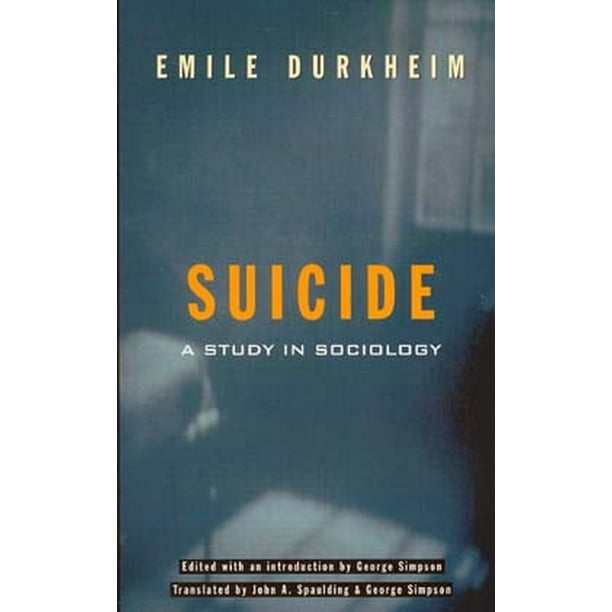 Suicide, une Étude en Sociologie