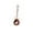C, variant on Product Category Tableware 2 — Stainless Steel Guitar Spoon Coffee Stirring Spoon Plated Ice Bar Music Bar Spoon Small Unique Musical Design for Kitchen and Bar