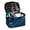 Blue-green Gradient, variant on HELLHERO Shamrock Pattern Make up Cosmetic Bags with Brush Slots Women Travel Storage Home Travel Office Handy Wide-open