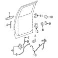 thumbnail image 5 of Car Door Lock Actuator Rear Right for Chevrolet Silverado 1500, 5 of 5