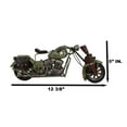 thumbnail image 3 of American Military US Army Classic Retro Camo Chopper Bike Motorcycle Figurine, 3 of 8