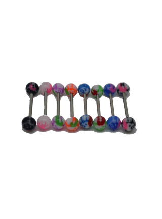 Hello kitty 2024 tongue ring