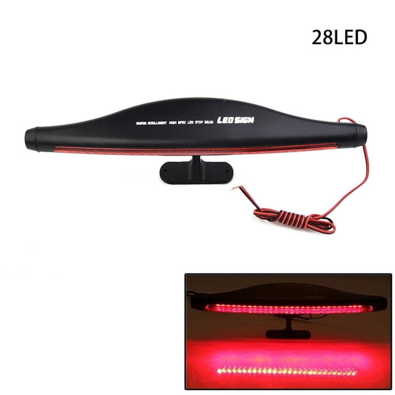 2W 12V 28-LED Auto Brake Light 3RD Rear Tail High Mount Stop Lamp Car SUV