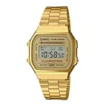 thumbnail image 3 of Reloj Casio Vintage Unisex Color de la correa Dorado Color del bisel Dorado Color del fondo Azul claro, 3 of 8