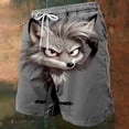 thumbnail image 4 of Pantalones Elásticos de la Cintura de la Playa de Ocio de Verano de los Hombres con Cordón Ajustable, Bolsillo Oculto, Poliéster Ligero para el Uso Casual, 4 of 5