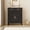 Black, variant on Leumius Accent Cabinet, Black Wooden Storage Cabinet with Drawer & Doors, Floral Embossed Sideboard with Gold Handles for Entryway Living Room
