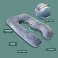 VAVSEA Pregnancy Pillows with 2 Covers, UShape Full Body Pillow for