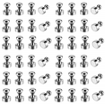 thumbnail image 2 of Juego 4 Chinchetas Magnéticas Níquel Ganchos Magnéticos Duraderos Portátiles Colgador para Oficina (12 Unid/set), 2 of 8