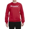 thumbnail image 2 of Dreamin' Dr Martin Luther King Jr. 1963 Unisex Crewneck Graphic Sweatshirt, Red, 5XL, 2 of 3