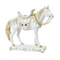 thumbnail image 1 of Estatua de caballo, adorno decorativo para mesa, regalo de cumpleaños, artesanía, figura de resina, escultura para decoración del hogar, estantería,, 1 of 8