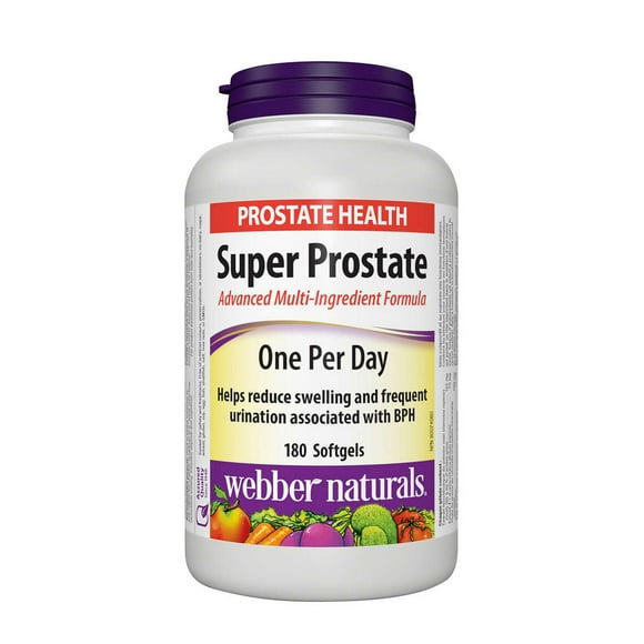 Webber Naturals Super Prostate 180 Gélules Molles