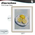 thumbnail image 4 of Stupell Industries Traditional Plate of Juicy Lemons Birch Framed Print Under Glass, 17 x 21, by The Prints Vibe, 4 of 8