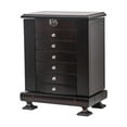 thumbnail image 3 of Cfowner Wooden Jewellery Cabinet, Jewelry Box Drawers with 6 drawers, 2 side compartments, Handcrafted Jewlery Cases, 3 of 7