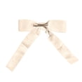 thumbnail image 2 of Large 8.5 Inch Stiff Velvet Hair Bow with Tails, 2 of 5