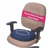 Essential Medical Supply Molded Donut Style Ring Cushion - 14 Inch Navy Chair Pillow Provides Relief for Tailbone, Hemorrhoid Pain and More