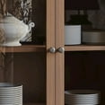 thumbnail image 3 of Martin Furniture Mid-Century Modern Wood Dining Display Cabinet, Kitchen Storage, Bookcase, Brown, 3 of 14