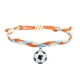 thumbnail image 1 of Pulseras de Fútbol Charm Favors Fútbol Negro Rojo Blanco Marrón Pulseras de Fútbol Cuentas Ajustable Inspirational for Teens Adults Sport Birthday Football Favors For, 1 of 2