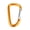 Gold- Large, variant on Paracord Planet Carabiner - Aluminum - Gold - Medium - 56mm Length - 48mm Inner - 20 Pack