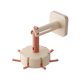 thumbnail image 1 of Colgadores de pared para puerta autoadhesivos fuertes giratorios de 360 ​​°, ganchos de succión para carga pesada, toallero con ventosa Almacenamiento y organización del hogar Rosa claro Bearachild HA005633-04, 1 of 6