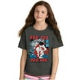 thumbnail image 4 of Cool Kanji Street Fighter Retro Ryu Crewneck T Shirts Boy Girl Teen Brisco Brands XS, 4 of 6