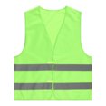 thumbnail image 2 of Xdegoge Kids High Visibility Reflective Safety Vest Tween Front Closure Breathable Mesh Outdoor Cycling Walking Running Construction Role Play, 2 of 5