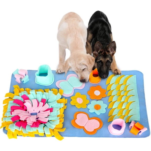 Alfombrilla para olfatear, perros, césped para olfatear plegable y lavable, rompecabezas para perros, juguetes, alfombrilla para olfatear perros, almohadilla para olfatear mascotas. oso de fresa Juguete