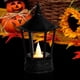 thumbnail image 4 of Linterna decorativa de Halloween, lámparas de de noche, sala de estar, Navidad, sin llama Negro Colco Linterna de interior, 4 of 8
