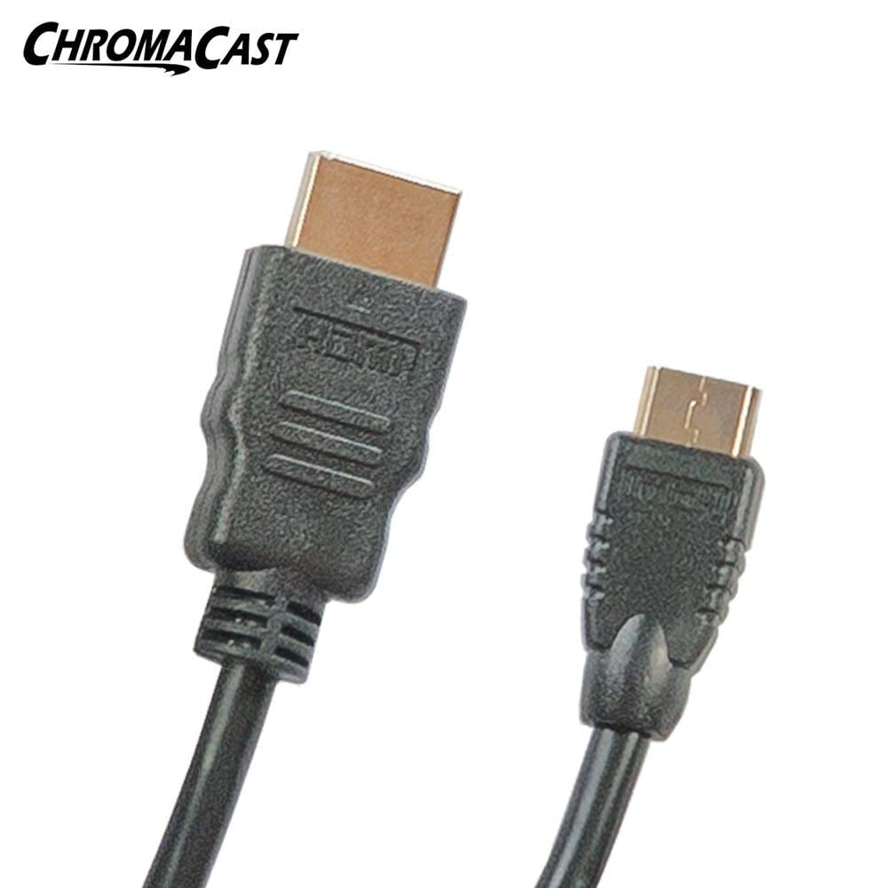 ChromaCast Mini HDMI to Standard HDMI Cable, 5 Foot
