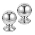 thumbnail image 1 of 2 piezas de tapas de columna decorativas de acero inoxidable 201 para decoración de patio y jardín, 1 of 6