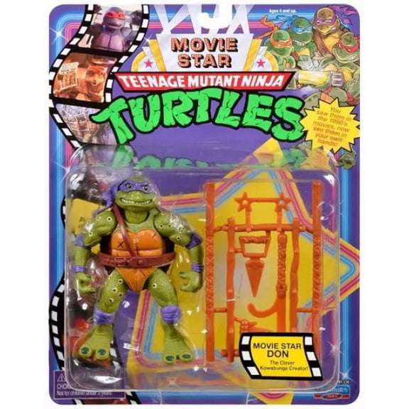 Teenage Mutant Ninja Turtles Movie Star Donatello Action Figure (Limited Edition)