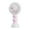 Pink, variant on Qocolhg Mini Portable Handheld Fan with Stand, Small Fan 3 Speeds, USB Rechargeable Hand Fans, Personal Fan Battery Operate for Outdoor, Indoor, Commute, Office, Travel, Purple, Summer Clearance
