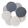 thumbnail image 1 of 8 Posavasos para Bebidas con Soporte, Posavasos Absorbentes de 4 Colores para Bebidas, Juego de Posavasos Tejido de AlgodóN Minimalista para el Hogar, 1 of 5