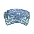 thumbnail image 4 of GDREDA Baseball Cap Fashion Women Leopard Print Sun Baseball Visor Cap Blue,One Size, 4 of 4