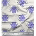 thumbnail image 1 of Soimoi Rayon Fabric Flower Artistic Print Fabric by the Yard 56 Inch Wide, 1 of 3