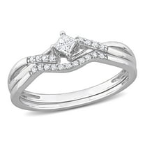 Everly Women's Diamond Sterling Silver Bridal Set