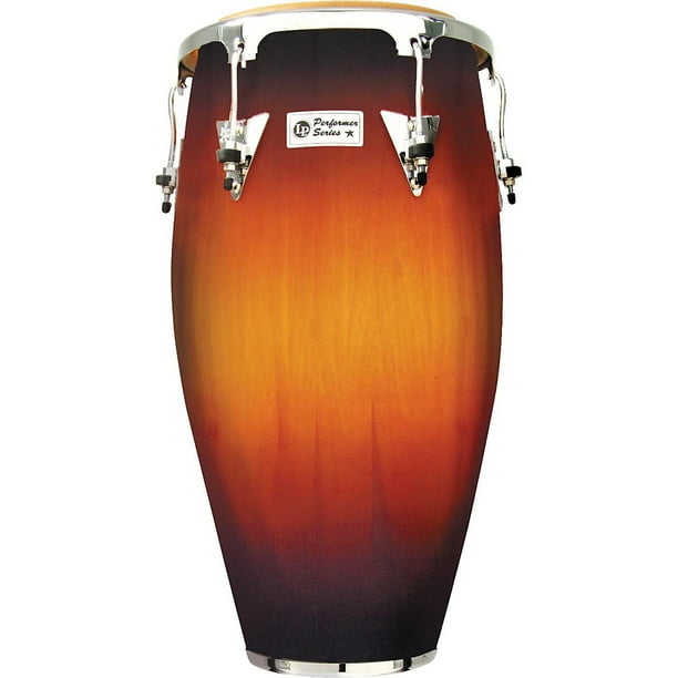 LP Performer Series Conga with Chrome Hardware 12.5 in. Tumba Vintage Sunburst