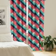 thumbnail image 2 of Ambesonne Irish Curtains, Celtic Colorful, Pair of 28"x95", Multicolor, 2 of 5