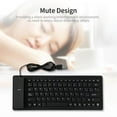 thumbnail image 3 of Mini Clavier USB Filaire 84 Touches Étanche pour PC Notebook Ordinateur Portable de Bureau Complet, 3 of 8