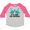 thumbnail image 3 of Inktastic 2nd Birthday Twins Party Boys or Girls Toddler T-Shirt, 3 of 5