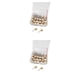 thumbnail image 3 of Colgadores para cuadros Toystoory ganchos para marco de fotos colgantes de doble cabeza Kit de alfileres de joyería 25 Piezas redondas 2Conjunto, 3 of 6