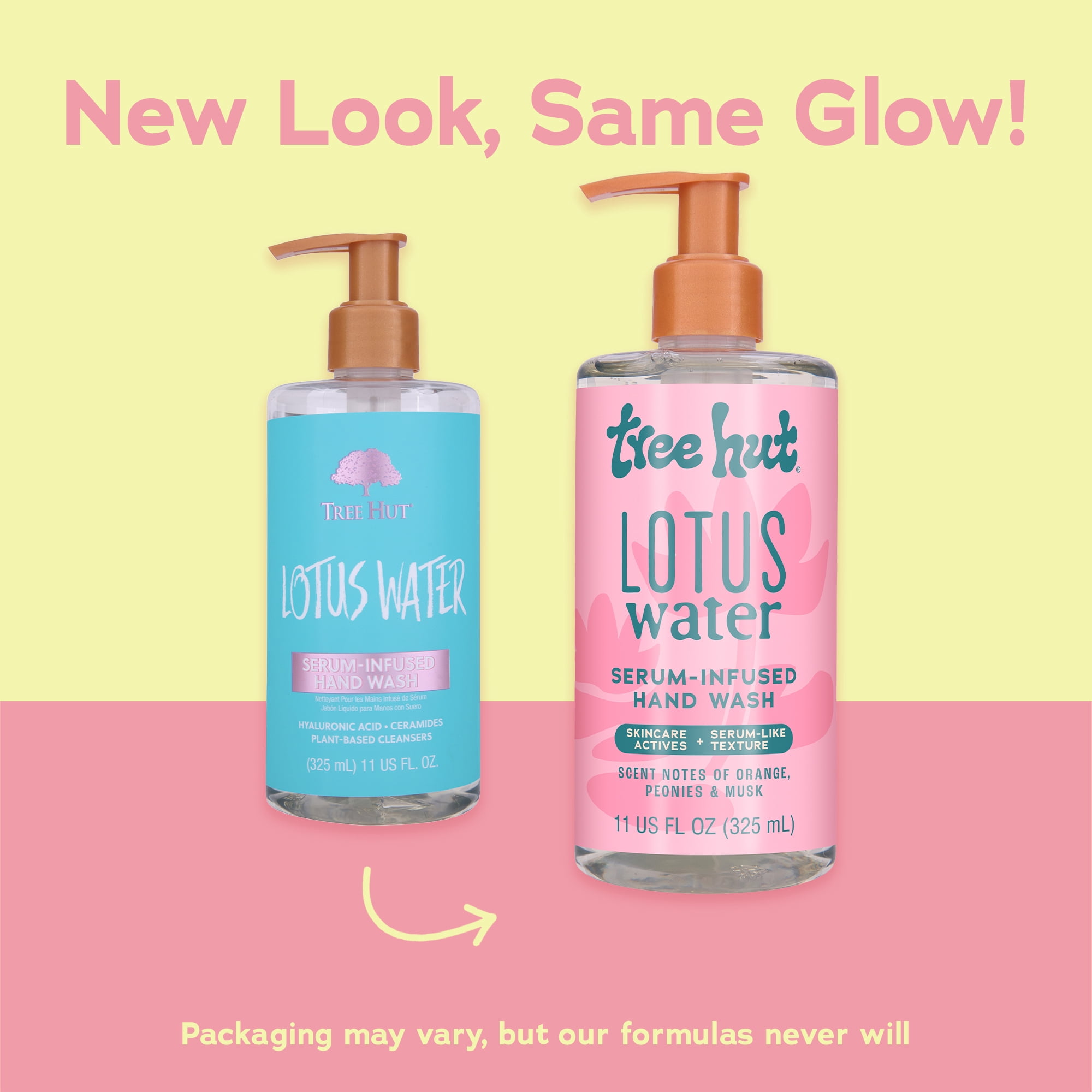 Tree Hut Lotus Water Serum-Infused Hand Wash, 11 fl oz