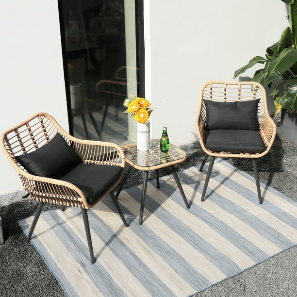 small balcony bistro sets