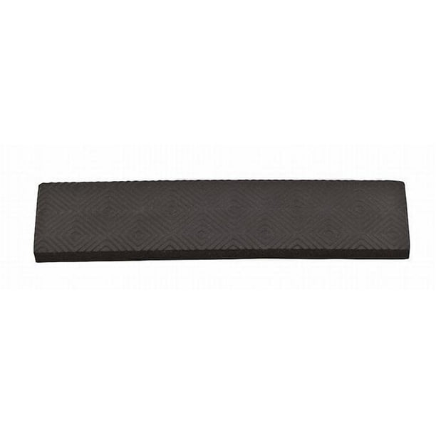 1 x 4 in. S845006 Self adhesive Grip Strip Pads, Rubber Black