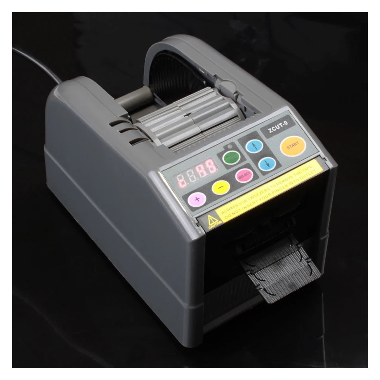 Automatic Tape Machine, Dispenser Electric Adhesive Tape Cutter, Cutting Tape Distribution Office Packaging Tools 6-60mm