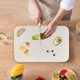 thumbnail image 5 of Tabla de cortar multifuncional, herramienta de cocina, tabla de plástico de doble cara para cortar frutas, verduras y carne, apta para lavavajillas, apta para cuchillos, antideslizante, disponible en, 5 of 6