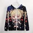 thumbnail image 4 of My Hero Academia Himiko Toga Zip Up Hoodies Unisex Realistic 3D Print Sweatshirt Long Sleeve Hooded Jacket Coat L, 4 of 8