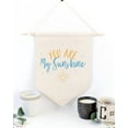 thumbnail image 2 of You Are My Shine, Blue and Yellow Hanging Wall Banner, 2 of 2